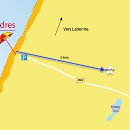 Ondres, Studio Classe, Proche Ocean 외부 사진
